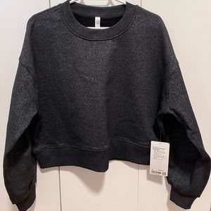 Perfectly Oversized Crop Crew NWT